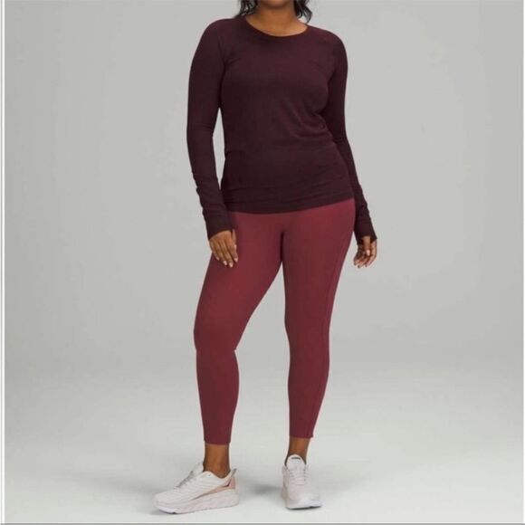 Lululemon Base Pace HR Tight 28” Brushed Leggings Women Size 10 - Picture 1 of 10